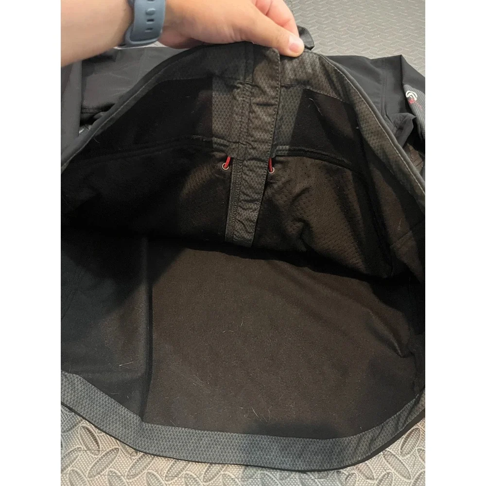 The North Face Summit Series‎ Jacket Mens Large Black Windstopper Softshell Zip